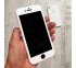 360° kryt silikónový iPhone 6/6S - biely